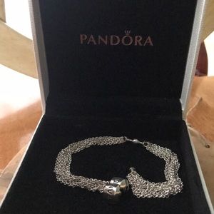 Pandora multi chain bracelet